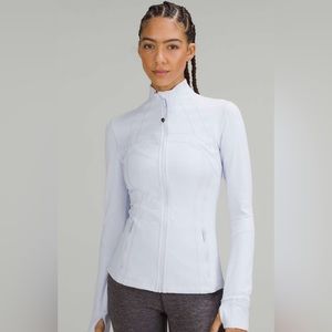 Lululemon Define Jacket Blissful Blue (mix of pastel blue & light lavender) Sz 8